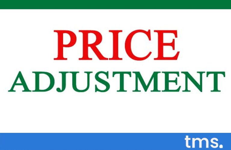 Share price adjustment of 5 companies including three microfinance